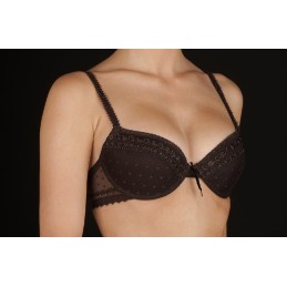 Marrón CASANDRA-B SELENE SUJETADOR PUSH-UP PLUMETTI PASACINTAS "232" Foto 2556