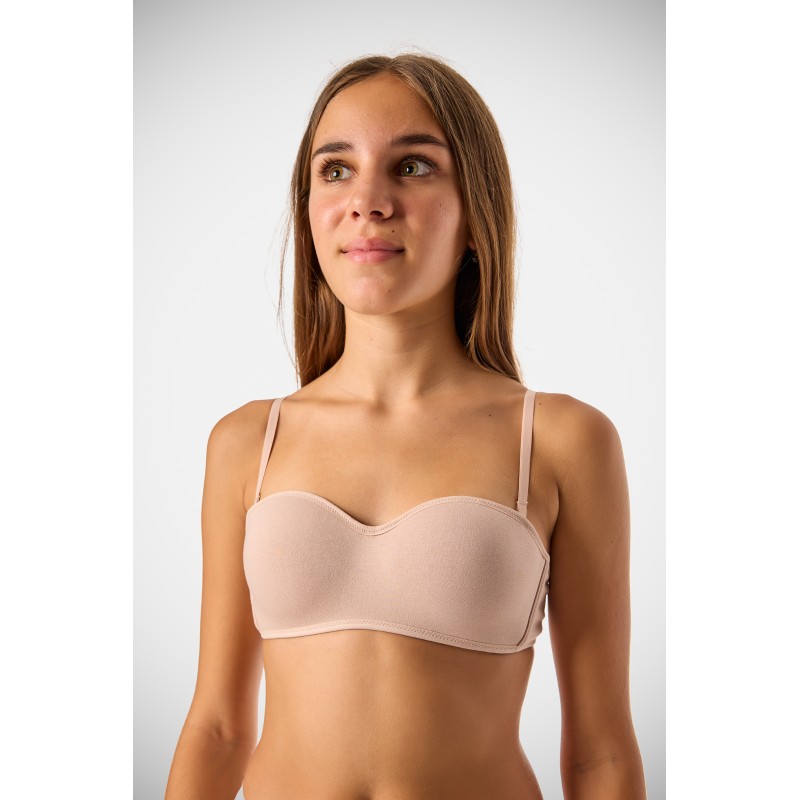 1 301 KEHAT BLANCO SUJETADOR BANDEAU SIN AROS CON RELLENO Foto 25591 1 301 KEHAT BLANCO SUJETADOR BANDEAU SIN AROS CON RELLENO Foto 25591