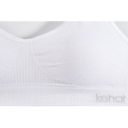 G181 KEHAT TOP NIÑA SIN COSTURAS Blanco Foto
