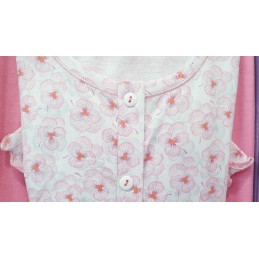 74621 LINCLALOR PIJAMA MUJER LARGO FLORES Foto 25632