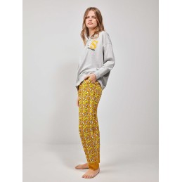 2 20215S GISELA PIJAMA MUJER SNOOPY 28
