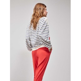 2 20209S GISELA PIJAMA MUJER RAYAS MARINERAS