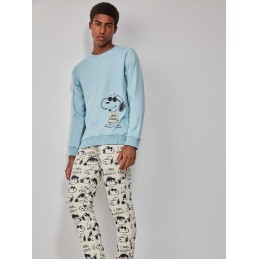 2 20225S GISELA PIJAMA HOMBRE SNOOPY JOE COOL