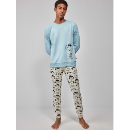 2 20225S GISELA PIJAMA HOMBRE SNOOPY JOE COOL