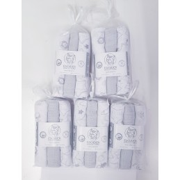 GASA ESCUDER PACK-3 GASA BEBÉ ESTAMPADA 75X75 Foto 25835