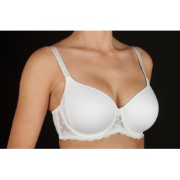 Blanco DESIRE-D SELENE SUJETADOR AROS RELLENO APLIQUES BLONDA "245" Foto 2591