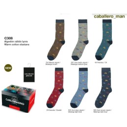 C308 CARLOMAGNO CALCETIN HOMBRE VESPAS