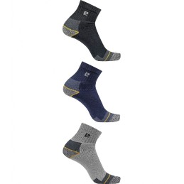 PA9503 PIERRE CARDIN PACK-3 CALCETIN TOBILLERO DEPORTE RIZO