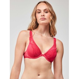 2 10096T B GISELA CONJUNTO SUJETADOR PUSH UP TULL ENCAJE