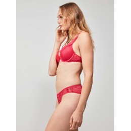 2 10096T B GISELA CONJUNTO SUJETADOR PUSH UP TULL ENCAJE