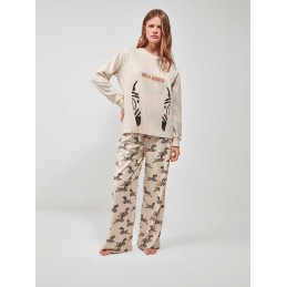 2 20212S GISELA PIJAMA MUJER CEBRA