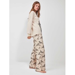 2 20212S GISELA PIJAMA MUJER CEBRA