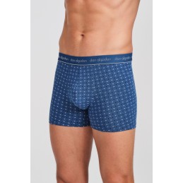 AZUL/MNO PB64 DON ALGODON PACK-2 BOXER HOMBRE FANTASIA GOMA VISTA