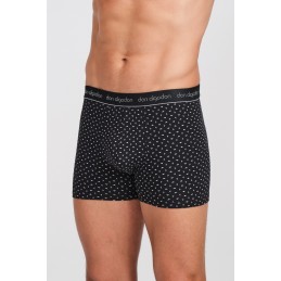 NEGRO/AZUL PB64 DON ALGODON PACK-2 BOXER HOMBRE FANTASIA GOMA VISTA
