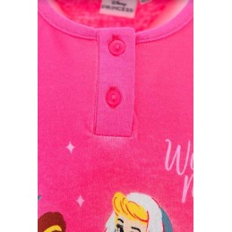 XH20141.B DISNEY PIJAMA NIÑA PRINCESAS Fuxia Foto