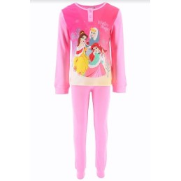 XH20141.B DISNEY PIJAMA NIÑA PRINCESAS Rosa Foto