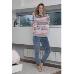 246616 MUSLHER PIJAMA MUJER CENEFAS