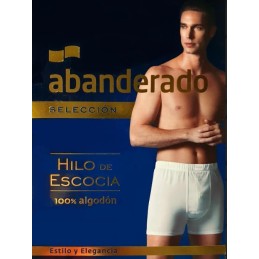 A000B ABANDERADO BOXER HOMBRE HILO ESCOCIA