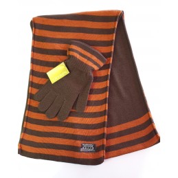 606MA CICERON CONJUNTO GUANTES+BUFANDA LANA