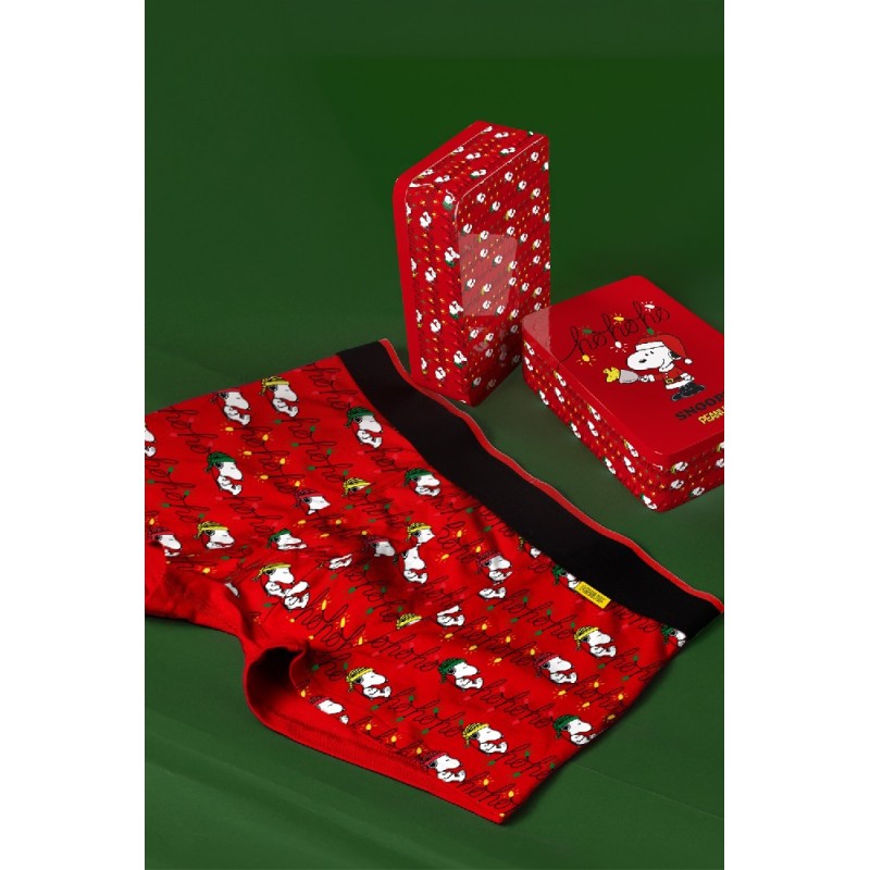 48618 SNOOPY BOXER HOMBRE HO HO HO