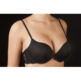 Negro JUDITH-B SELENE SUJETADOR DOBLE PUSH-UP CONTORNO BLONDA  "170" Foto 2701