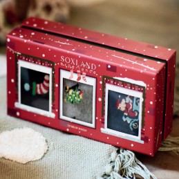 0313203 SOXLAND CAJA NAVIDAD 3 PARES CALCETIN UNISEX