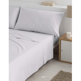 GRIS LISO POLO POLO 105x190x200x30 JUEGO SABANA