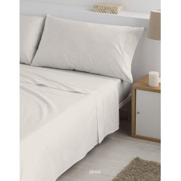BEIG LISO POLO POLO 105x190x200x30 JUEGO SABANA