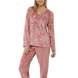 242941 FINDEL PIJAMA MUJER SPANDEX HOJAS Foto 27406