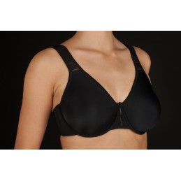 Negro LOREA-D SELENE SUJETADOR REDUCTOR AROS LISO "032" Foto 2755