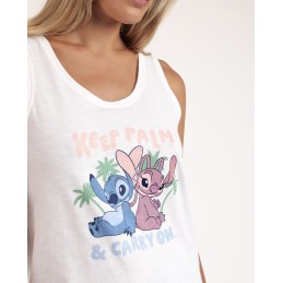 63288 LILO STITCH PIJAMA MUJER TIRANTA