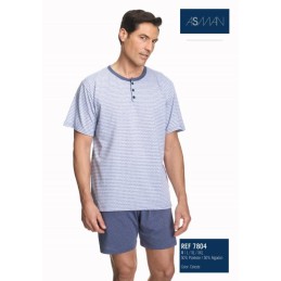 7804 ASMAN PIJAMA CORTO HOMBRE