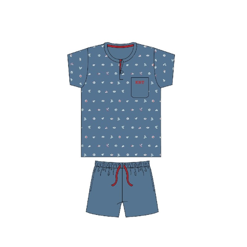 KN-662 VR25 KINANIT PIJAMA HOMBRE PAPIROFLEXIA KN-662 VR25 KINANIT PIJAMA HOMBRE PAPIROFLEXIA