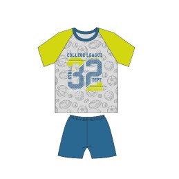 KN-310 VR25 KINANIT PIJAMA NIÑO COLLEGE LEAGUE Foto