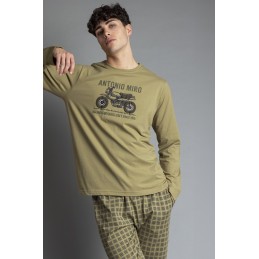63171 ANTONIO MIRO PIJAMA HOMBRE MOTO