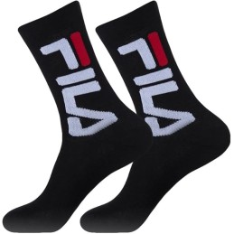 200 BLACK F9598 FILA PACK-2 CALCETIN TENIS RIZO EN PLANTA "FILA"