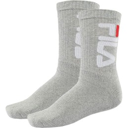 400 GREY F9598 FILA PACK-2 CALCETIN TENIS RIZO EN PLANTA "FILA"