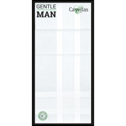 125 CANELLAS ESTUCHE 6 Uds PAÑUELOS HOMBRE 44x44