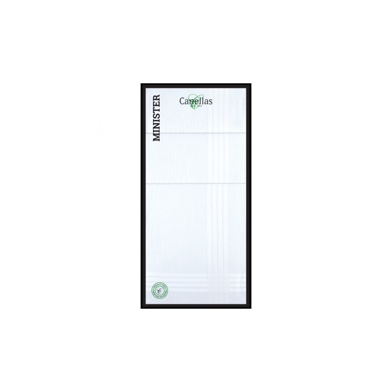 110 CANELLAS ESTUCHE 6 Uds PAÑUELOS HOMBRE 43x43