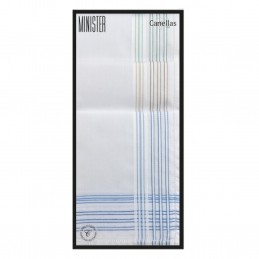 400J CANELLAS ESTUCHE 6 Uds PAÑUELOS HOMBRE 44x44