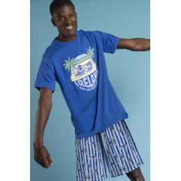 63208 LILO STITCH PIJAMA HOMBRE RELAX