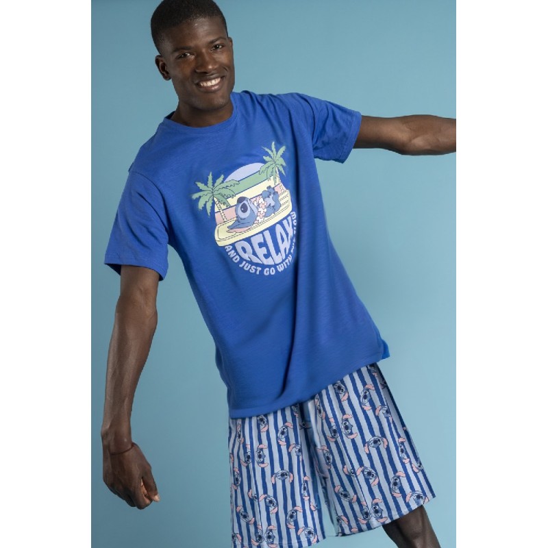 63208 LILO STITCH PIJAMA HOMBRE RELAX 63208 LILO STITCH PIJAMA HOMBRE RELAX