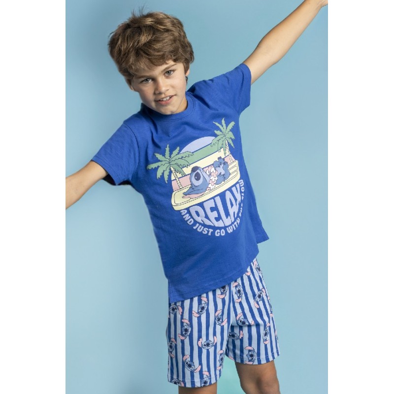 63231 LILO STITCH PIJAMA NIÑO RELAX