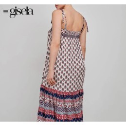2 40035U GISELA VESTIDO PLAYERO VOLANTES
