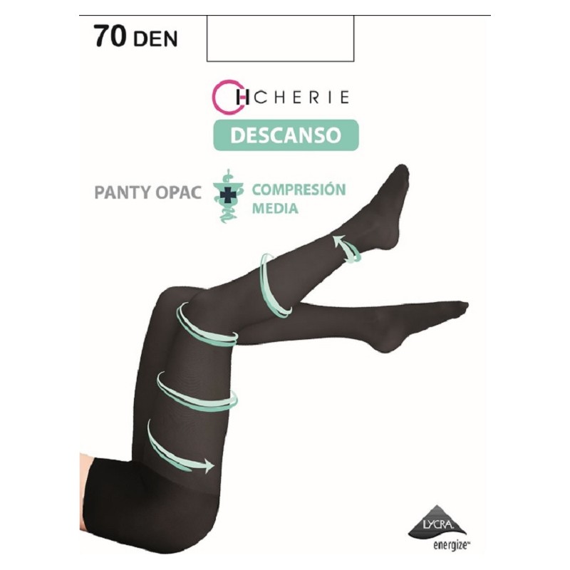 5579 CHERIE PANTY DESCANSO COMPRESION MEDIA 70 DEN