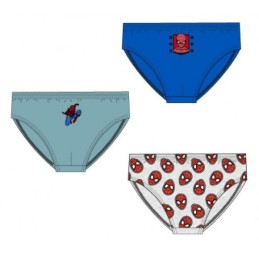 YE80048 SPIDERMAN PACK-3 SLIP NIÑO ALGODON
