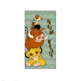 YE83033.E00 DISNEY TOALLA PLAYA MICROFIBRA REY LEON