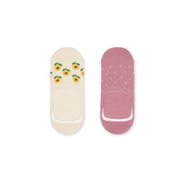002 0213520 SOXLAND PACK-2 PINKY MUJER GIRASOLES TOPOS
