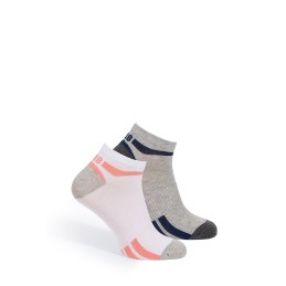 002 0213651 SOXLAND PACK-2 CALCETIN TOBILLERO MUJER RUNNING