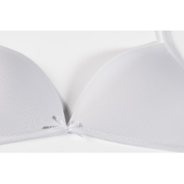 1 201 KEHAT SUJETADOR JUVENIL TRIANGULAR SIN AROS Blanco Foto